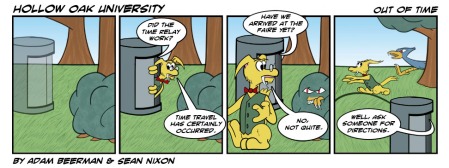 Comic: Hollow Oak University - #34 - Out of Time
